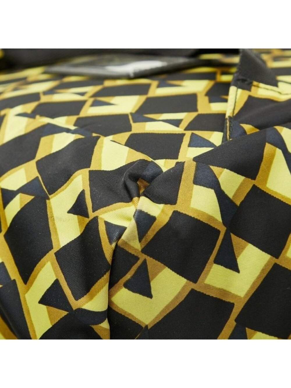 Prada Backpack Black Yellow Green Nylon - Picture 6 of 9
